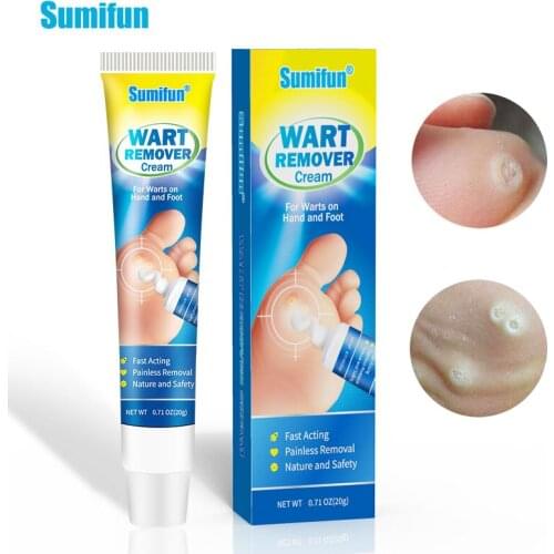 Sumifun 20g Herbal Warts Remover Ointment Wart Treatment Antibacterial Cream Herbs Extract Skin Tags Removal Foot Corns Plaster