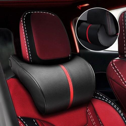 Car Neck Headrest Pillow Car Accessories Cushion Auto Seat Head Support Neck Protector Automobiles Seat Neck Rest