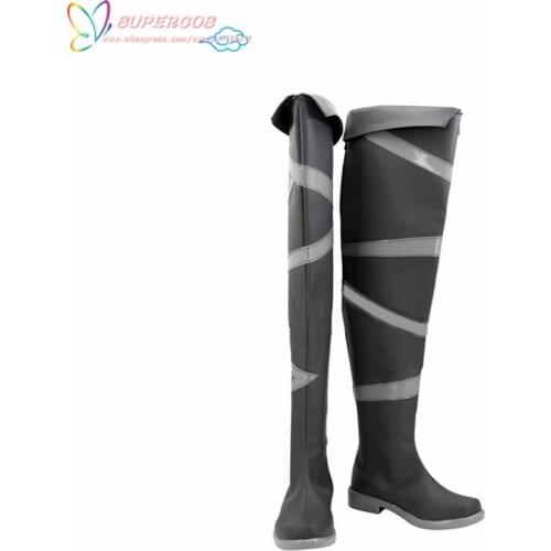 Free Shipping ! Kantai Collection Bismarck Cosplay Carnaval Shoes Boots Professional Handmade