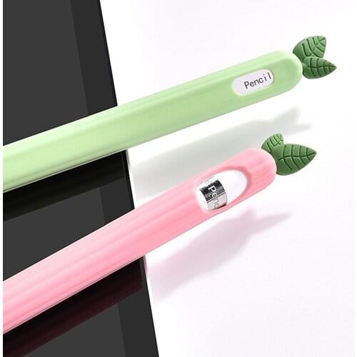 Anti Lost Case For Apple Pencil 1/2 Case Soft Silicone For iPad Pro Tablet Touch Pen Stylus Protective Sleeve Cover Pencil 2 1