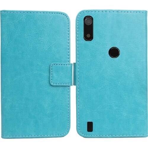 For NUU X6 Plus 6.1" Case Solid Color Leather Flip Wallet Cover for NUU X6 Plus Mobile Phone Case