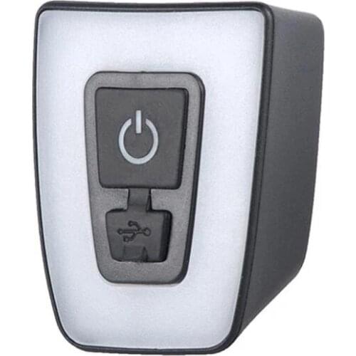 1 Pc USB Rechargeable Flashlight For Bicycle Rear Light Bike Helmet Warning Taillight Bicycle Accessories