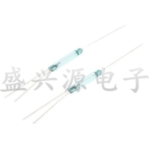 50pcs Reed Switch 3 pin Magnetic Switch Normally Open and Normally Closed Conversion 2.5X14MM
