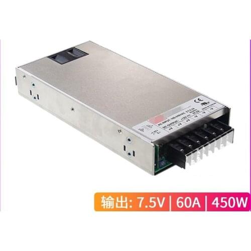 7.5v 60a 450 watt AC/DC monitoring switching power supply 450w 7.5 volt 60 amp switching industrial power adapter transformer