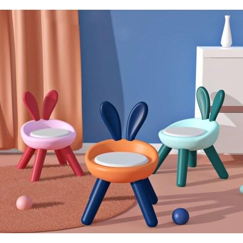 Fashional Children Baby Learning Cute Baby Call Rabbit Chair With Backrest