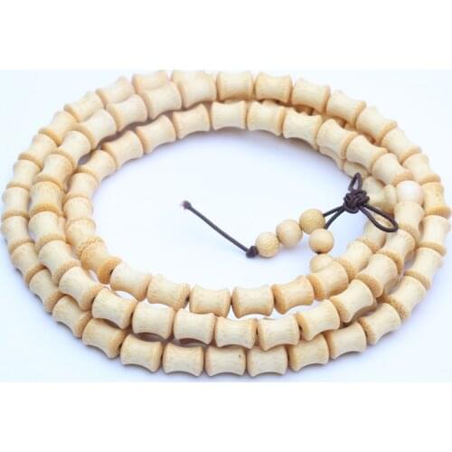 Natural solid wood handmade products, bamboo, environmental protection, Buddhist beads, rosary beads, handmade rosary bracelets