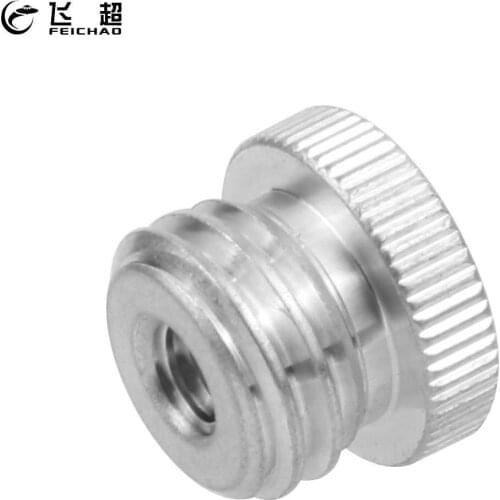 FEICHAO 1/4 to 5/8,3/8 to 5/8 Adapter Screw for Laser Level Tripod Adapter Light Stand Bracket Monopod Photography Accessories