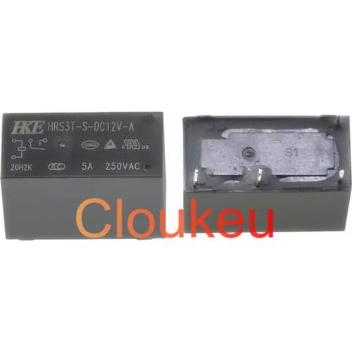 Relay HRS3T-S-DC5V 12V 24V-A 5A 4pin HF33F SJE-S