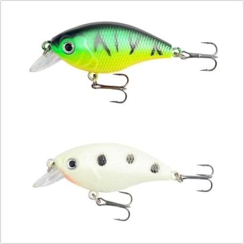 1PCS Minnow Fishing Lure 60mm6.8g Topwater Hard Bait Wobbler Jig Bait Crankbait Carp Striped bass Pesca Fishing tackle SwimBait