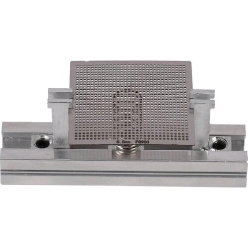 Universal Direct Heating Bga Stencils Templates + Fixture Tin Solder Ball Soldering Tools For Laptop Chip