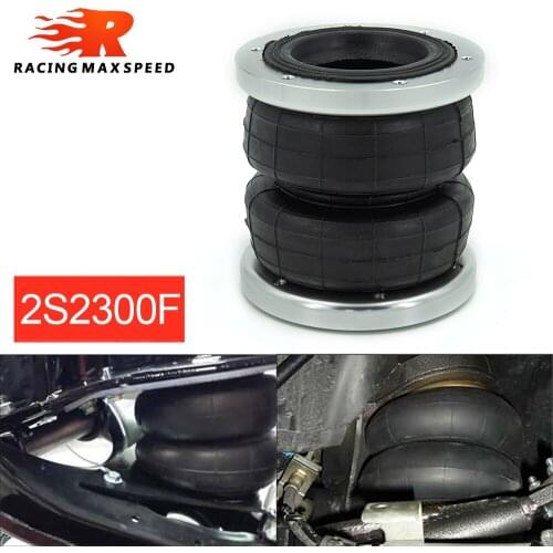 Universal Air Bags Air Suspension Kit Bag Pneumatic Bag Shock Absorber 134MM High With Open Flange 2S2300F