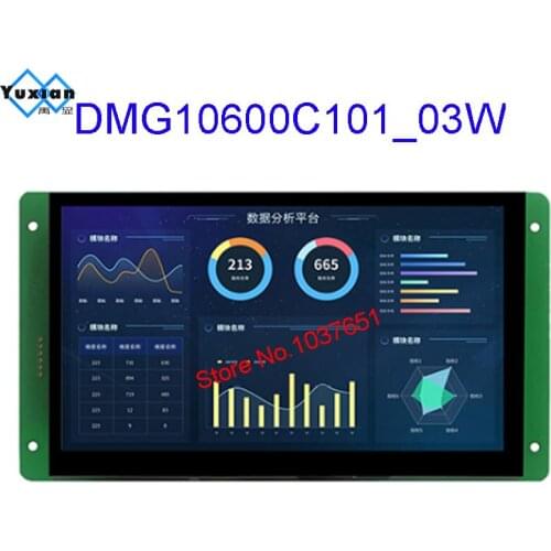 DMG10600C101_03W WN WTC WTR 10.1inch IPS smart LCD screen TFT DGUS