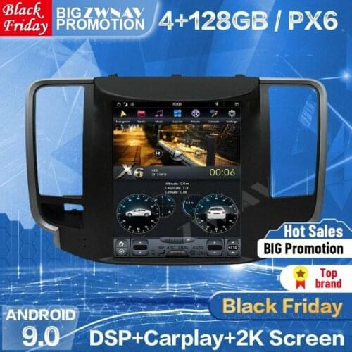 128GB Tesla Screen Carplay For 2008 2009 2010 2011 2012 NISSAN Teana Android Auto Audio Stereo Radio Recorder GPS Navi Head Unit