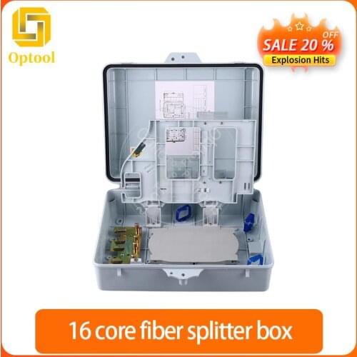 16 core fiber splitter box FTTH Insert type four-core information box ftth fiber optic distribution box