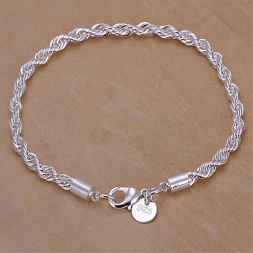 2020 Fashion Simple Elegant Twisted Chain Bracelets Jewelry For Woman Wave Anklet Support For Christmas And New Year Gifts