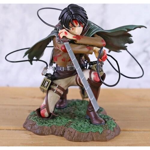 Attack on Titan Heichov Levi Ackerman Fortitude Ver. Figure Collectible PVC Model Toy Brinquedos
