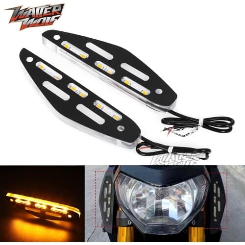 Side Stealth Turn Signal Indicator Light For YAMAHA MT-09 FZ-09 2014 2015 2016 MT 09 FZ MT09 Motorcycle Accessories Moto Lamp