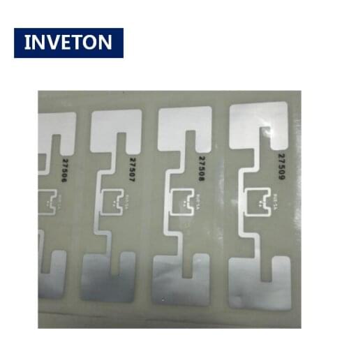 Runners timing chip Monza R6 epc gen2 iso18000-6c passive wet inlay antenna long range rfid label tag Adhesive 860-960mhz