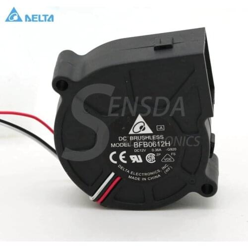 For delta bfb0612h 6025 60mm 6cm DC 12v 0.36a projector cpu drum blower fans cooler