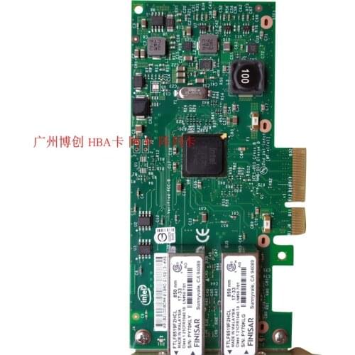 For Intel I350-F2 pcie dual Gigabit optical port network card original Intel I350 Huawei 06310058