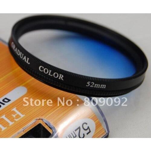 GODOX 52mm Gradual Blue Color Camera Lens Filter