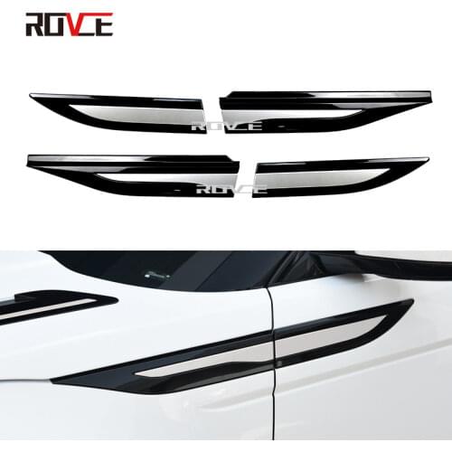 Car Air Flow Side Fender Vent Intake Air Wing Cover Trim for Land Rover RANGEROVER EVOQUE 2020, Car accessories