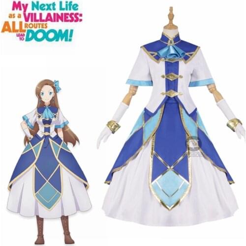 My Next Life as a Villainess: All Routes Lead to Doom! Catarina Claes/Katarina Claes Cosplay Costume Elegant Dress