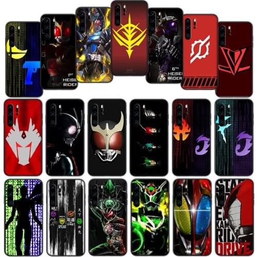 Kamen Rider Soft Cover Case for Huawei P40 P30 P20 P10 Lite Pro Nova 5t