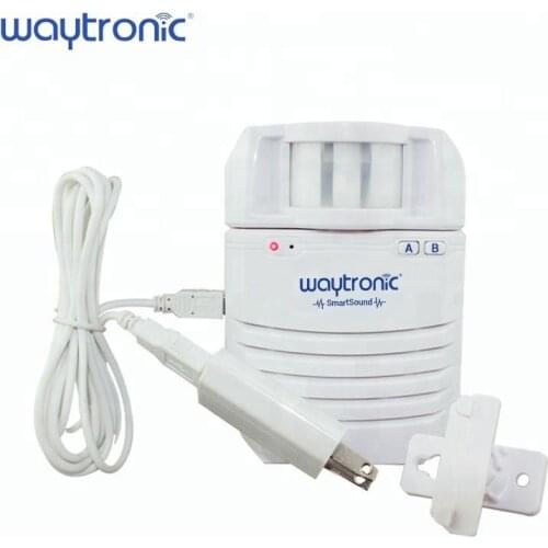 Rechargeable infrared detective motion sensor activated MP3 audio player with memory card slot