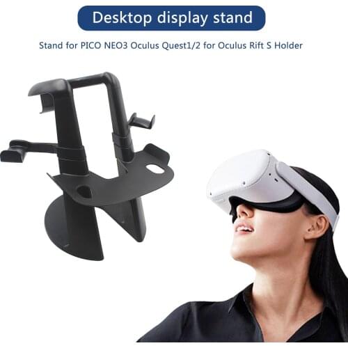 VR Stand For Oculus Quest 2 VR Headset Display Holder Game Controller Storage Stand For OculusGo Rift Rift S Quest 1/2