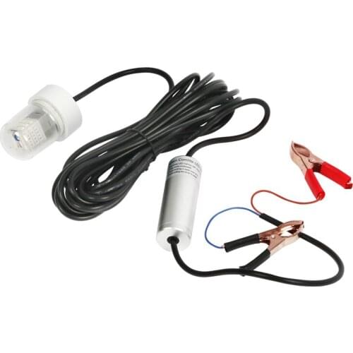 12-24VDC 30w LED Underwater Fishing Light for outdoor attracting fish with 5M cable