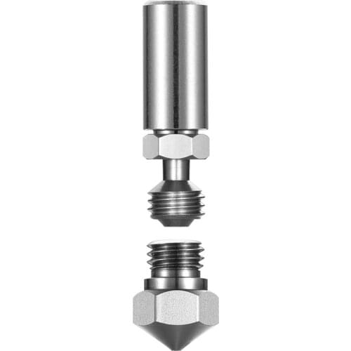 0.4mm MK10 All Metal Hotend Kit Nozzle for Wanhao, FlashForge, PowerSpec