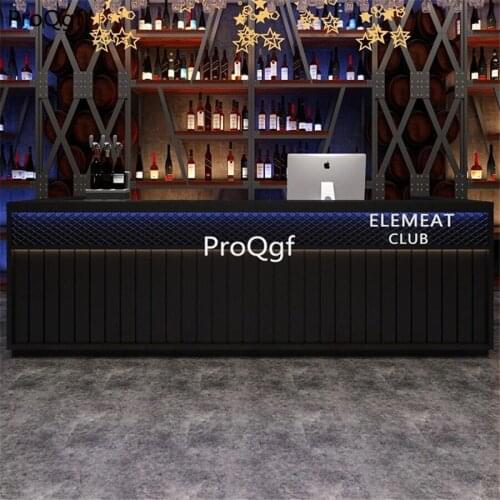 Prodgf 1 Set 260*60*100cm shopping mall Reception Desk Table