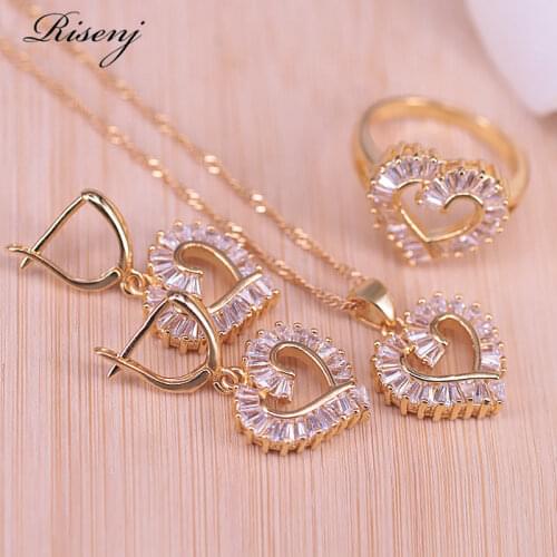 Risenj Women's Gold Rings