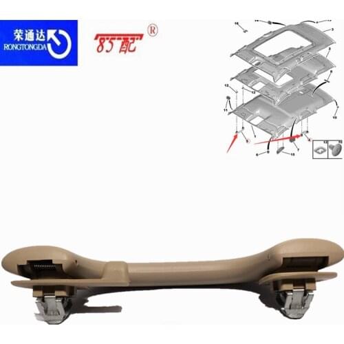 Car roof handle 98063254ZQ 98063258ZQ For Peugeot 3008/408/308 Inner ceiling handle Car roof handle