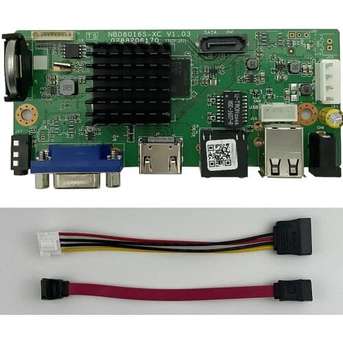 9CH*4K H.264/H.265 Network Digital Video Recorder NVR ONVIF P2P Cloud VMS XMEYE Support 1 SATA MAX 12T RTSP Motion Detection