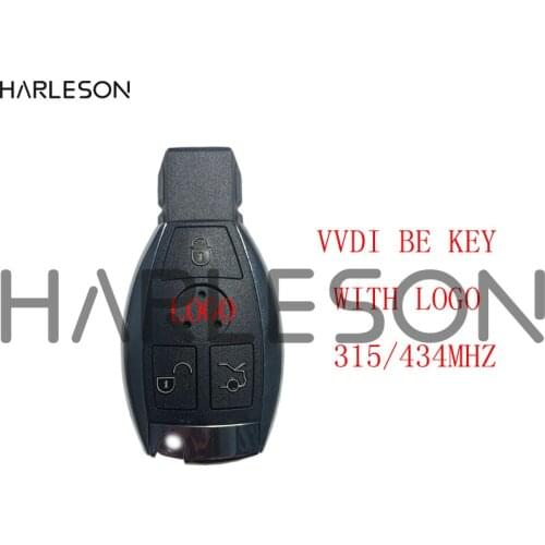 Xhorse VVDI BE Key Pro Improved Version For Mercedes Benz without keyless Smart Key shell 3 Button/3+1 Button with Logo