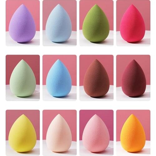 1Pc Cosmetic Puff Powder Smooth Womens Makeup Foundation Sponge Beauty Make Up Tools & Accessories Water Drop Blending Shape