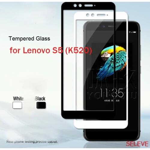 Lenovo S5 Tempered Glass For Lenovo S5 Full Cover 9H Protective film Explosion-proof Screen Protector For Lenovo S5 K520