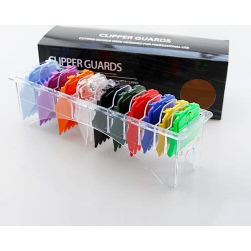 10Pcs Hair Clipper 1.5/3/4.5/6/10/13/16/19/22/25mm Limit Combs Electric Clipper Positioning Comb Replacement Tools For WAHL