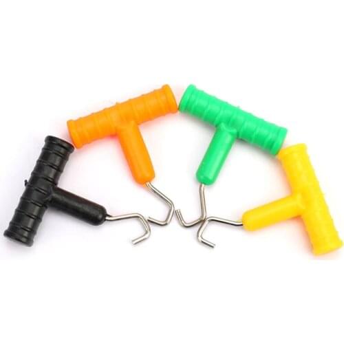 2PCS Carp Fishing Tool Carp Rigs Knot Puller Hook Line Knot Puller Stainless Steel Hair Rig Knot Tool Fishing Tackle Accessories