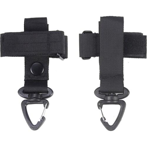 3Color Multi-functional Outdoor Tactical Equipment Nylon Webbing Key Chain Hang Buckle Oleo Hook Belt Carabiner Backpack Hook