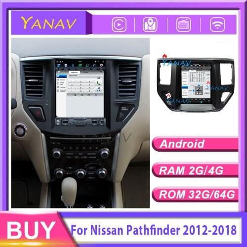 Car GPS navigation video player android car multimedia system For-Nissan Pathfinder 2012-2018 car stereo car radio audio player