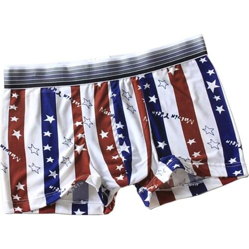 Fashion Underwear Men Boxers Underpants Cotton Sexy Solid ManS Pants For Men Cuecas Boxer Shorts Man Masculinas Calzoncillos