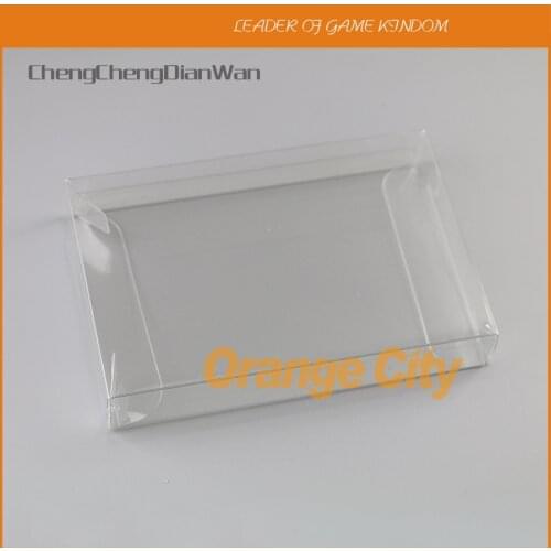 ChengChengDianWan Game card protectors Cases PET Case Boxes For N64 Games Cartridge Console 10pcs/lot