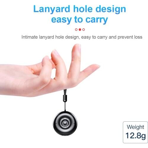 Pendant Sound Recorder Digtal Voice Dictaphone Noise Reduce Mini Microphone Profession Mp3 Player Oculta Audio Listening Devices