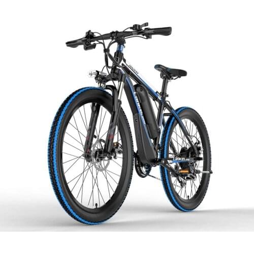 LANKELEISI MX3.8 Electric Bikes Adults Mountain Electric Bicycles 26 Inch 400W 48V Electric Bicycle With Mechanical Disc Brake