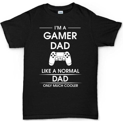 Top Tee I'm A Gamer Dad Fathers Gift Advanced Warfare Console Gaming T Shirt Mens