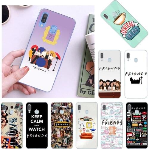 Friends TV Central Perk Coffee Phone Case For Samsung Samsung M62 M10 M20 M31 M21 M30 M51 J6 A5 A6 A7 A9 A8 2018 A01 A02 A70S