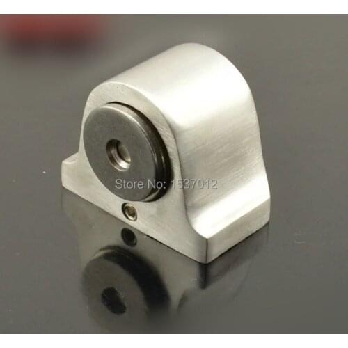 Invisible to absorb 304 super magnetic stainless steel bathroom door stop